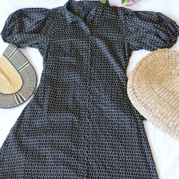 Who What Wear Midi Dress - Picture 1 of 4